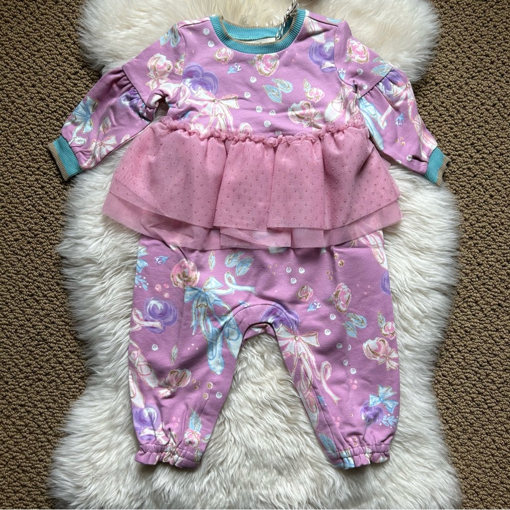 MJ ballet romper 3-6 months